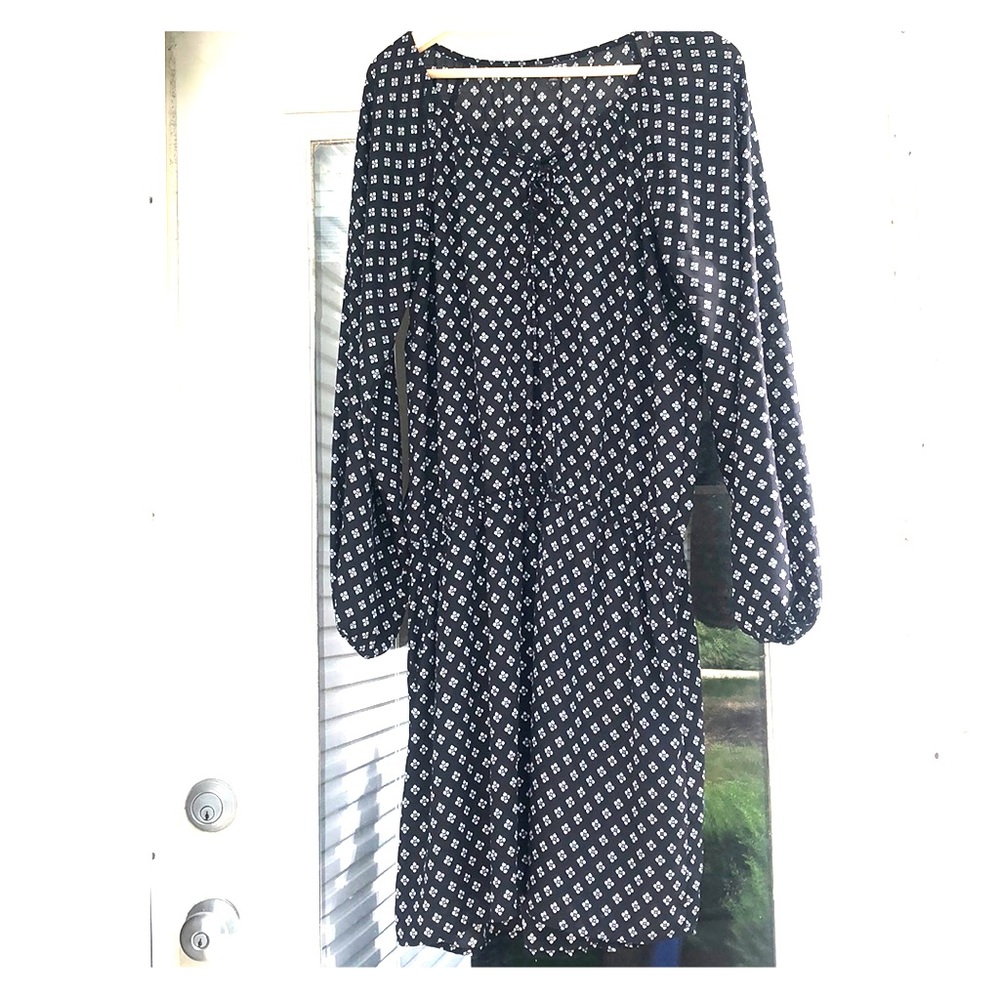 Express Long Sleeve Casual Dress